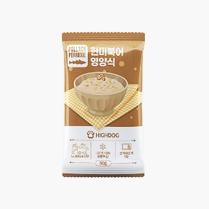 [하이독] 현미북어영양식 (50g) x 5팩 - 하이독