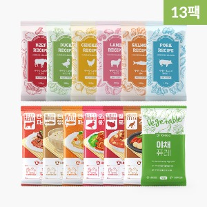 [하이독] 시그니처+특식 SET (13팩) - 하이독