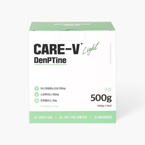 [케어브이라이트] 덴프틴 500g 구강 영양제 사료 - 하이독