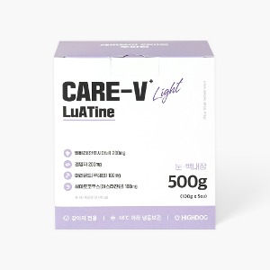 [케어브이 라이트] 루아틴 500g 눈 기능식 사료 - 하이독