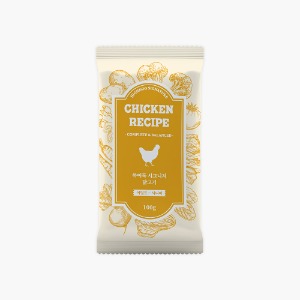 [시그니처1+1] 닭고기 (100g) x 5팩 고단백 어덜트 시니어 사료 - 하이독